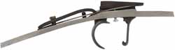 Double Set Double Lever Triggers,
curled front trigger, back lash adjustment screw, 
by L&R